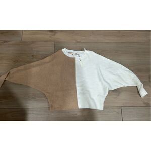 NEW Cupid Batwing Ribbed Sweater L